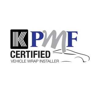 KPMF Certified Vehicle Wrap Installer